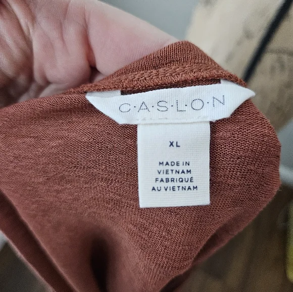 NWOT Caslon slub knit t-shirt - Picture 3 of 3